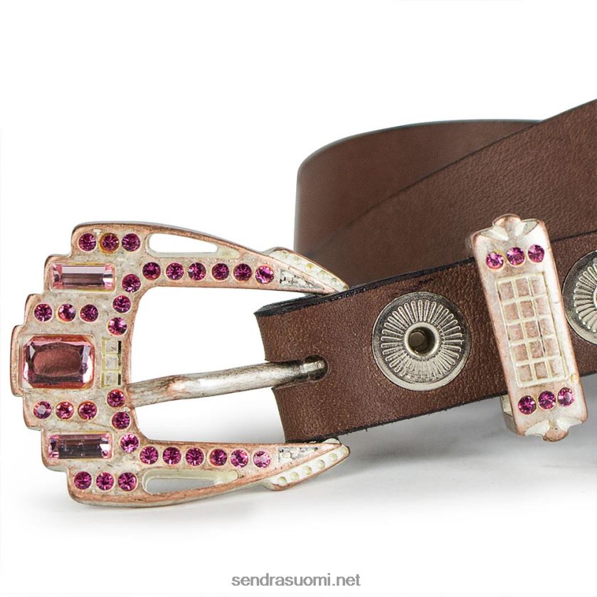 Sendra1287 cinturones marron cobre plateado/rosaLX4B0T415
