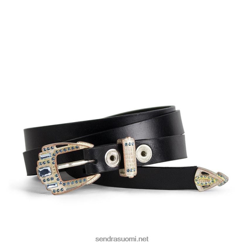 Sendra1287 cinturones negro cobre plata/agua marinaLX4B0T416