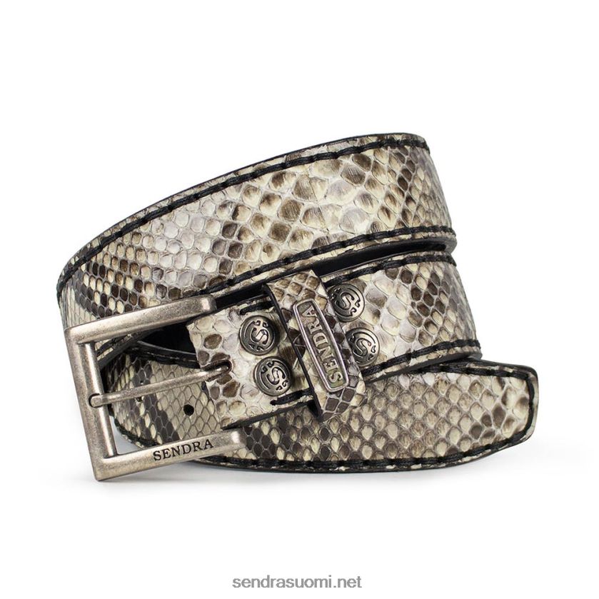 Sendra5156 cinturones piton natural blanco/negroLX4B0T410