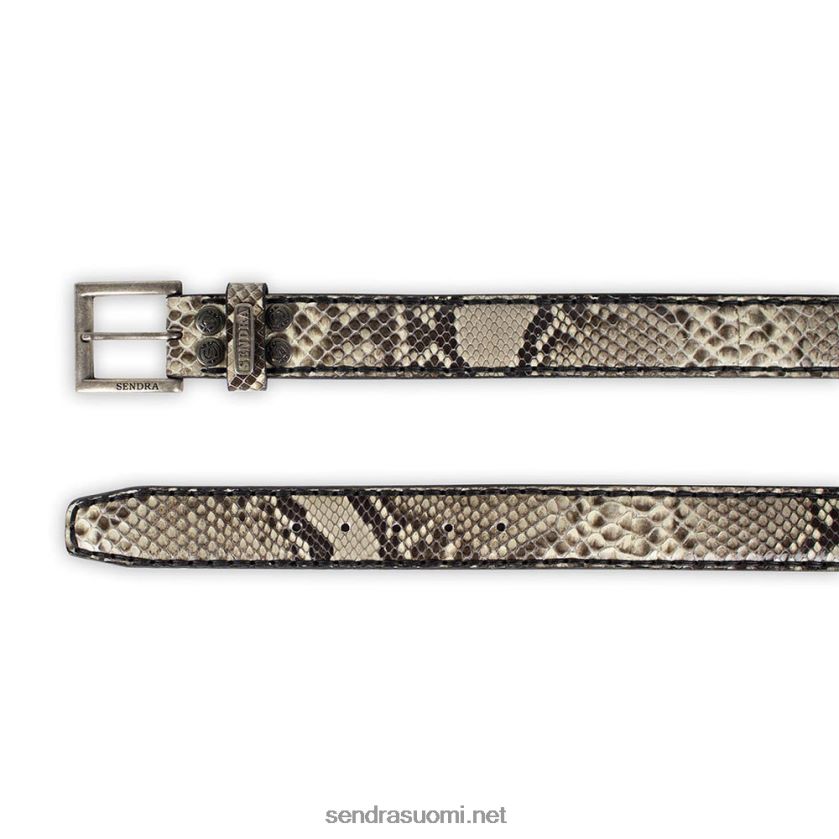 Sendra5156 cinturones piton natural blanco/negroLX4B0T410