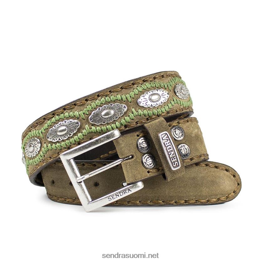 Sendra7606 cinturones old martens corda pas.interior verdeLX4B0T380