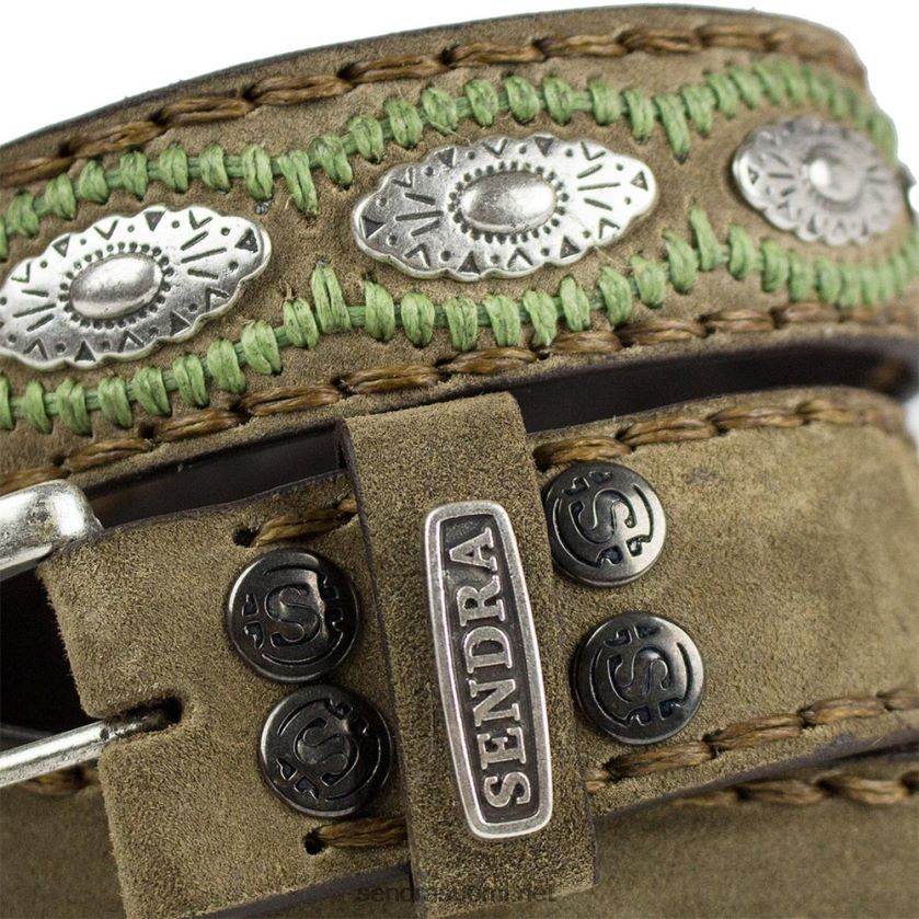 Sendra7606 cinturones old martens corda pas.interior verdeLX4B0T380