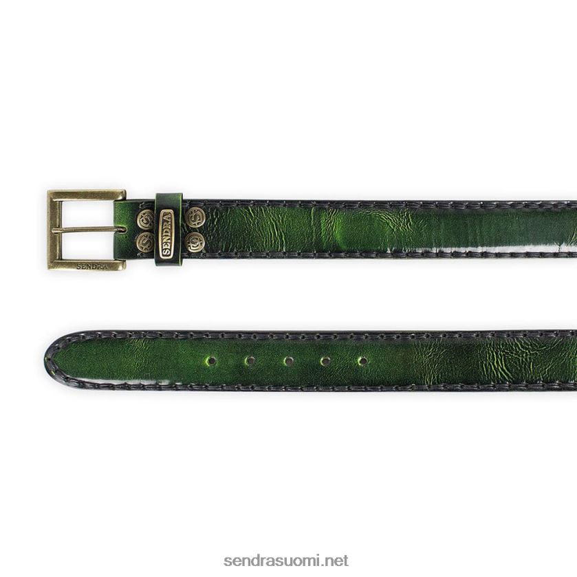 Sendra8563 cinturones denver verde oro viejoLX4B0T371