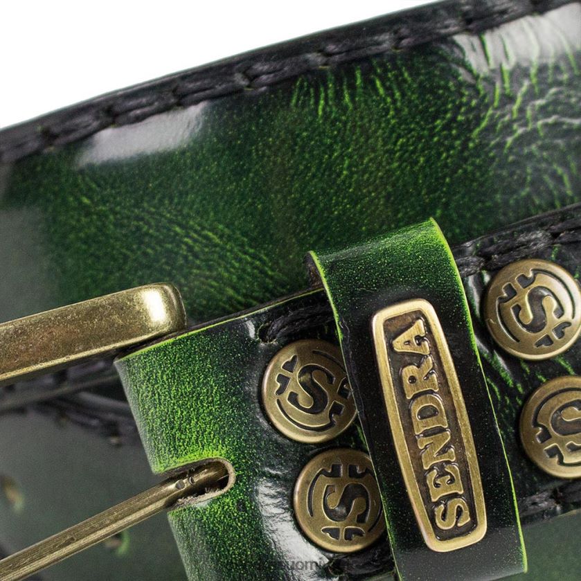 Sendra8563 cinturones denver verde oro viejoLX4B0T371