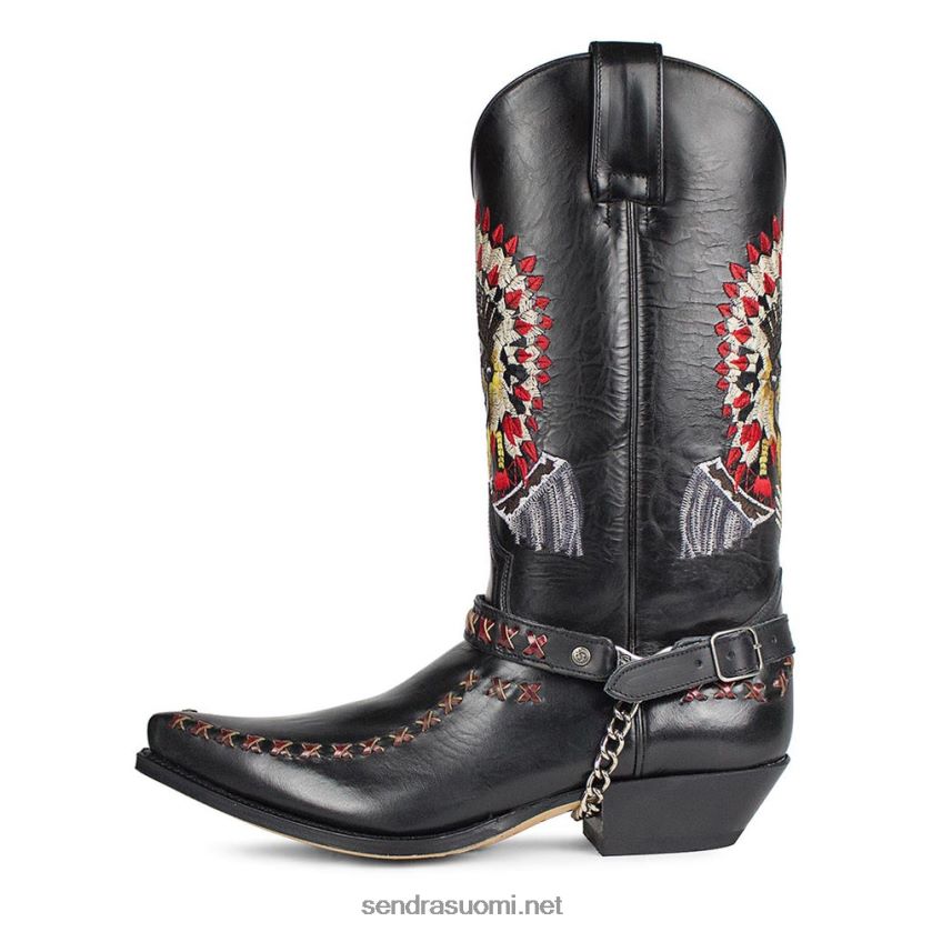Sendra miehet 17015 cuervo flora negroLX4B0T75