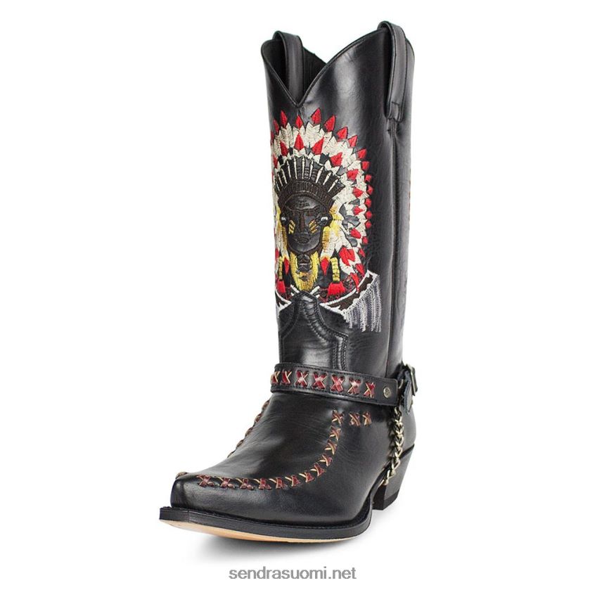 Sendra miehet 17015 cuervo flora negroLX4B0T75
