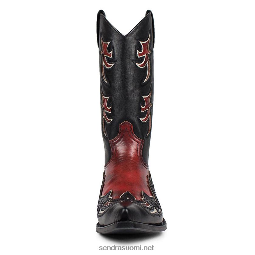 Sendra miehet 17203 cuervo flora rojo dirty salvaje negroLX4B0T67