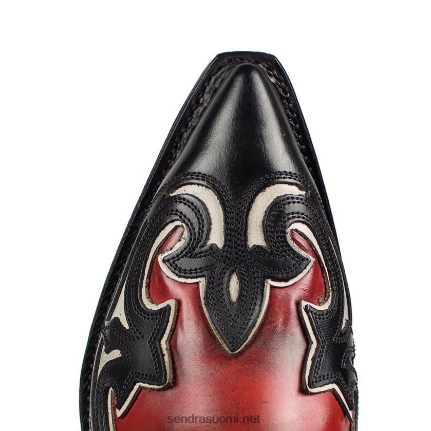 Sendra miehet 17203 cuervo flora rojo dirty salvaje negroLX4B0T67