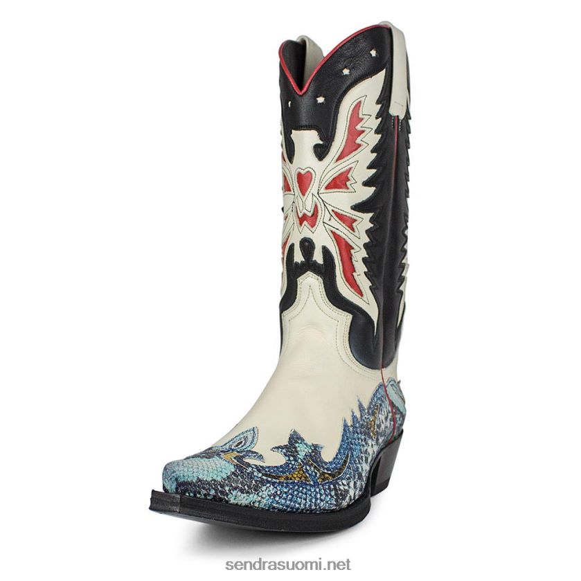 Sendra miehet 17607p cuervo salvaje avorio salvaje negroLX4B0T85