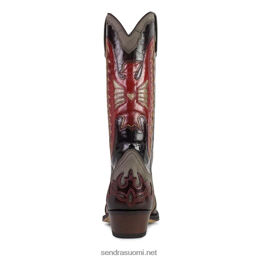 Sendra miehet 18334 cuervo nobuk moka hurr.fuchsia cepillo planoLX4B0T64