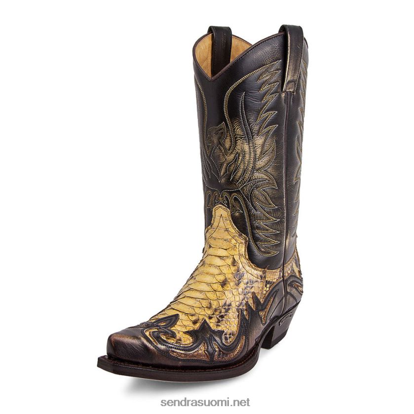 Sendra miehet 3241 cuervo denver tierra-piton barriga panizo 2LX4B0T122