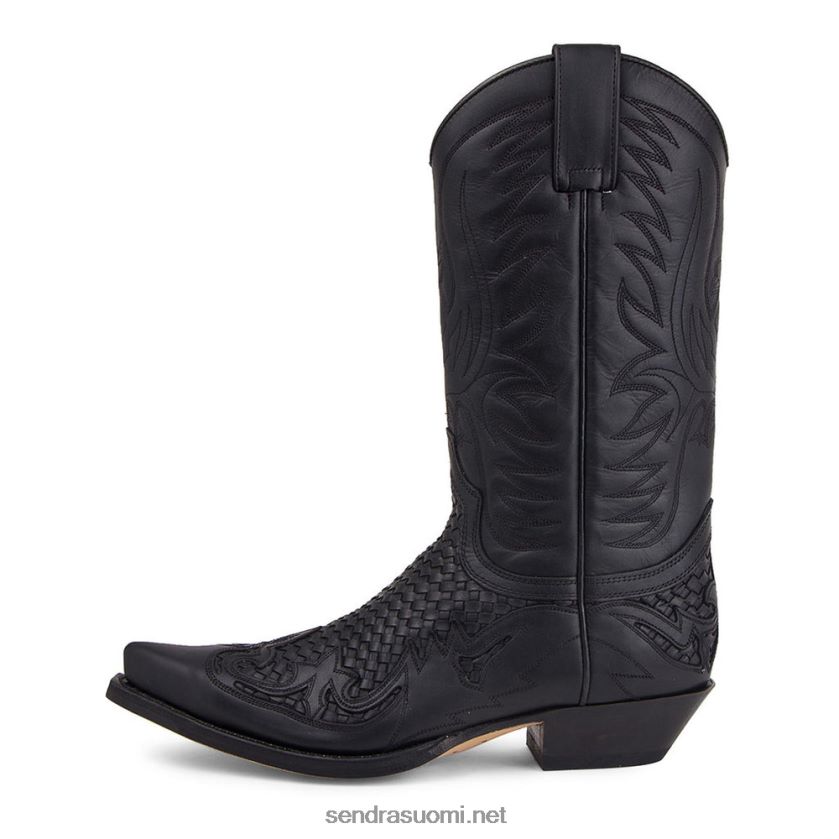 Sendra miehet 3241 cuervo pull öljy negro-trenzado negroLX4B0T126