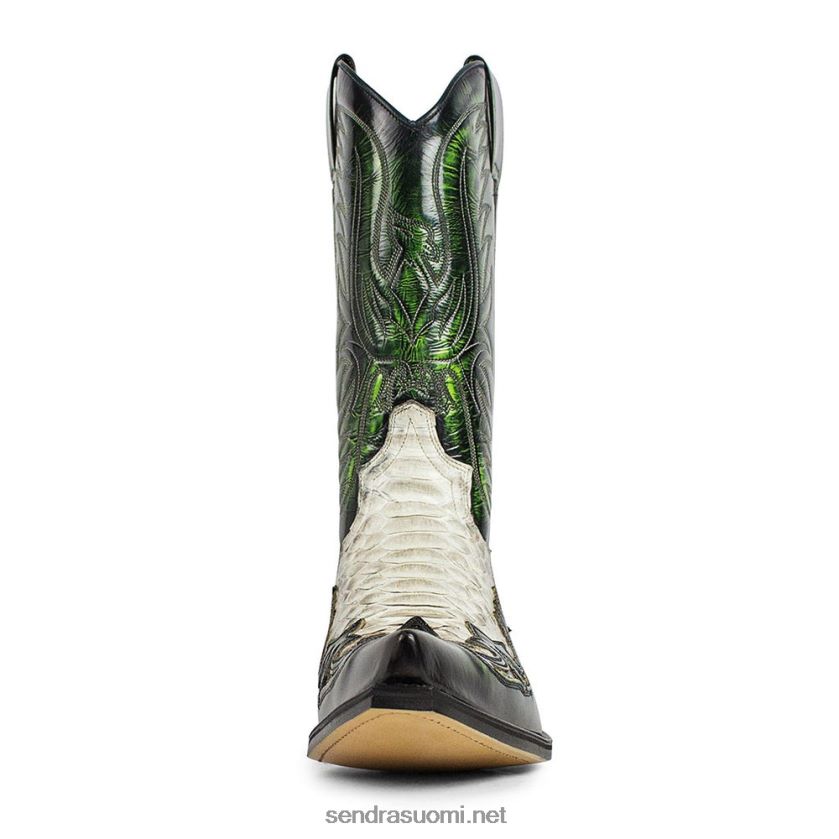 Sendra miehet 3241p cuervo piton barr. blanco/negro denver verdeLX4B0T56
