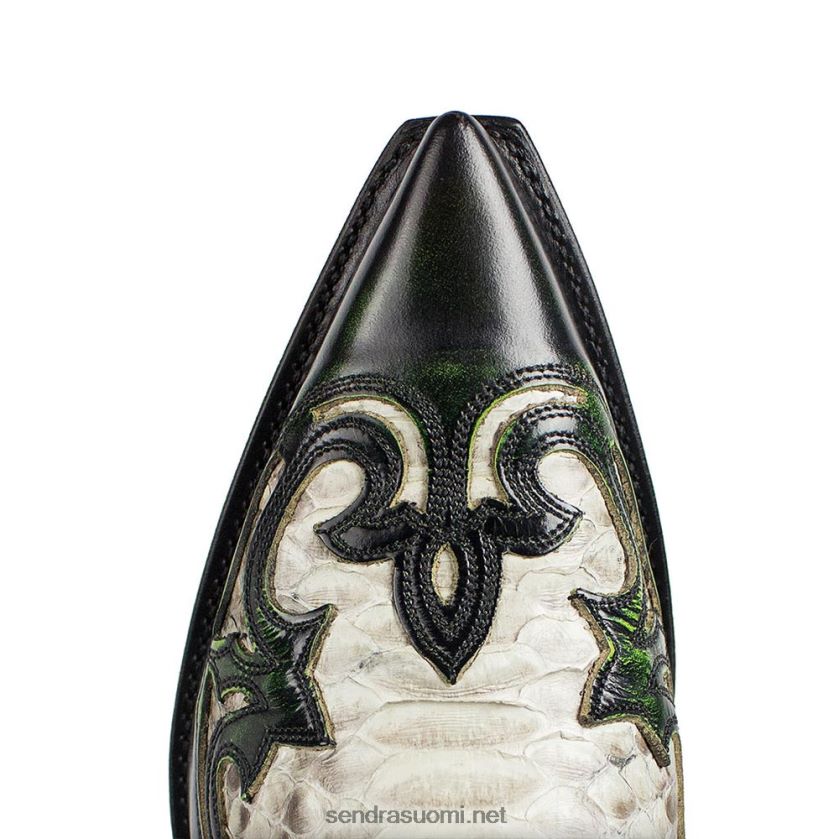 Sendra miehet 3241p cuervo piton barr. blanco/negro denver verdeLX4B0T56