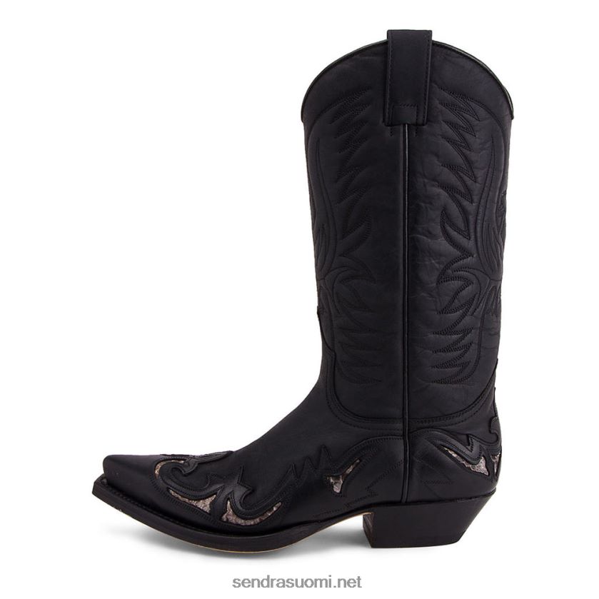 Sendra miehet 3242 cuervo pull öljy negro-transp. pitonLX4B0T123