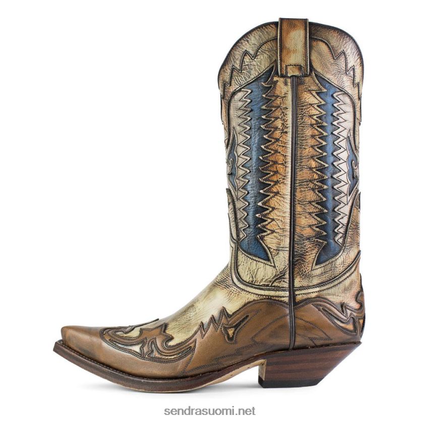 Sendra miehet 3840 cuervo denver canela lavado vanhaLX4B0T74