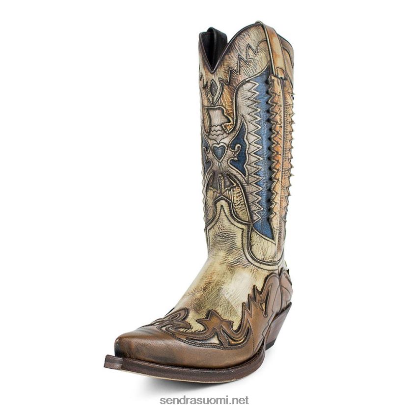 Sendra miehet 3840 cuervo denver canela lavado vanhaLX4B0T74