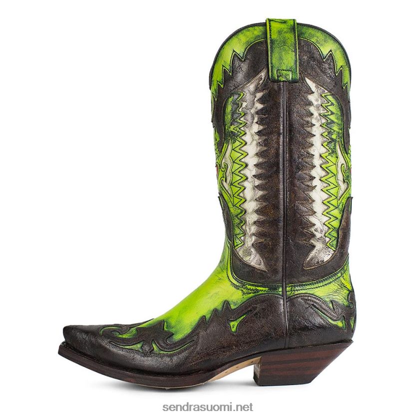 Sendra miehet 3840 cuervo denver verde lavadoLX4B0T71