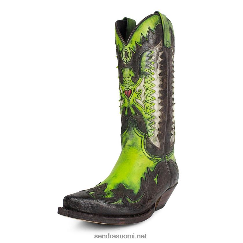Sendra miehet 3840 cuervo denver verde lavadoLX4B0T71