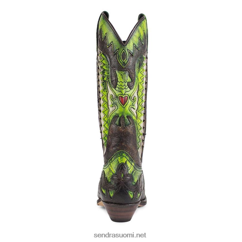Sendra miehet 3840 cuervo denver verde lavadoLX4B0T71