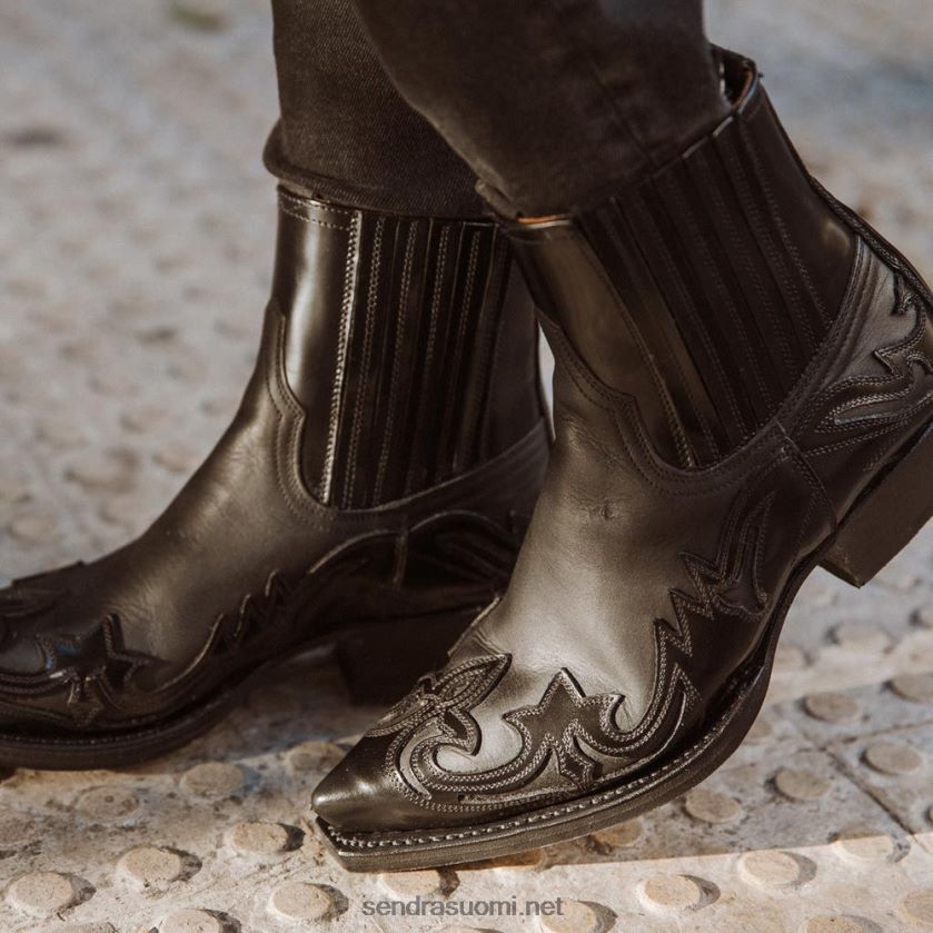 Sendra miehet 4660 cuervo flora negro-sprinter negroLX4B0T105